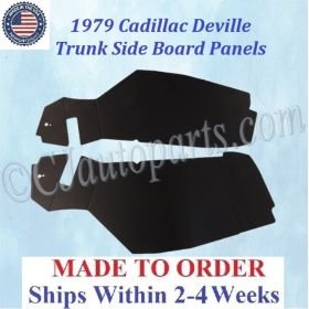 1979 Cadillac Deville TRUNK SIDE BOARD PANELS #CAD-SDP-405